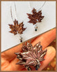 Autumn Leaves Hoops: Click Drop Down For Different Styles