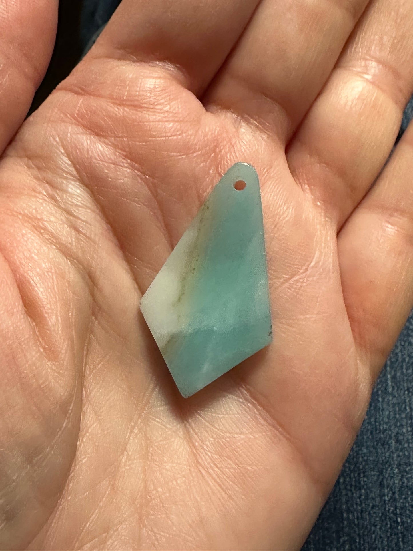 Amazonite Pendant Necklace