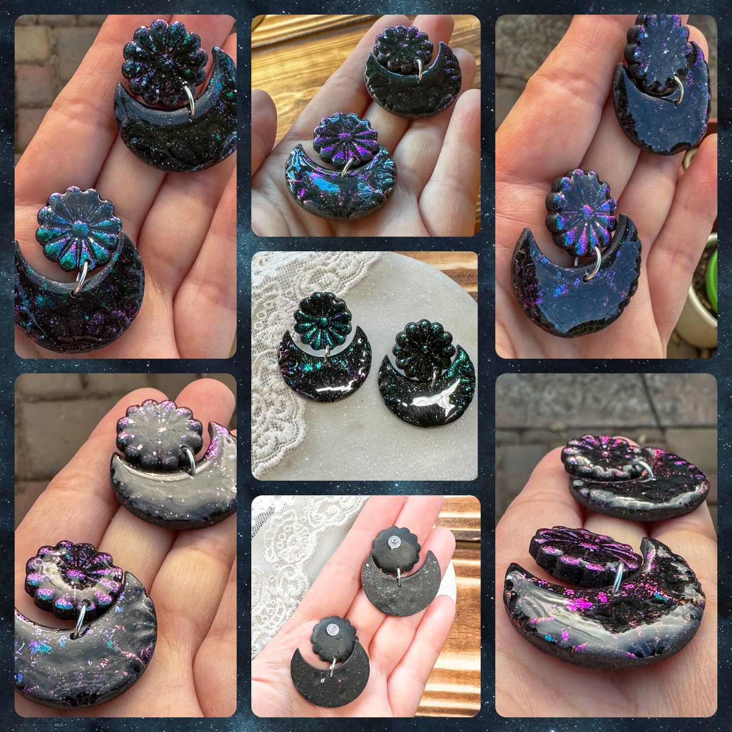 Color Shifting Cosmos Collection: Click Drop Down For Different Styles