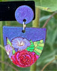 Retro Floral Postbacks: Click Drop Down For Different Styles