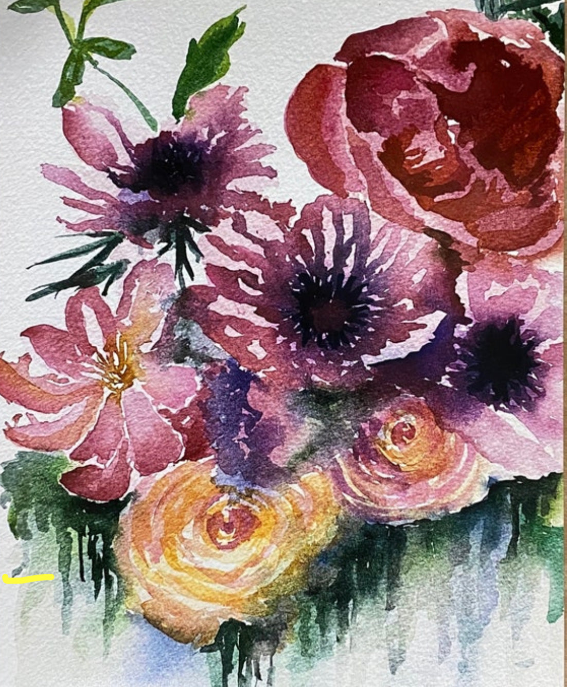 Modern Florals 1: Art Print