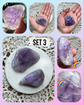 Madagascar Dream Amethyst Polished Tumbles Set