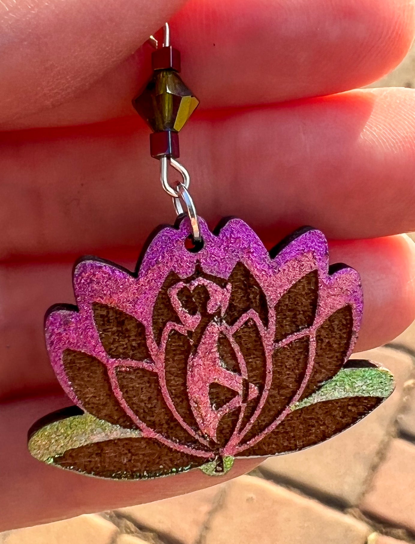 Dancing Lotus Dangles